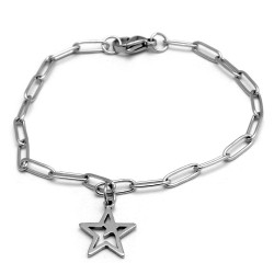 Pulsera Estrella Doble 18 cms.