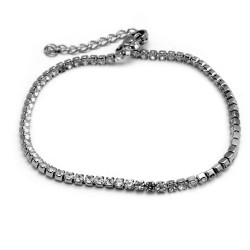 Pulsera Cubic Cristal 18 A...