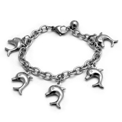 Pulsera 5 Delfines.