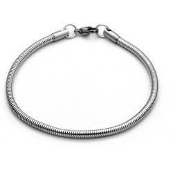 Pulsera Clapton 2,5 mm 20 cms.