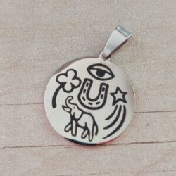 Dije Talisman Suerte 2,5 cms.