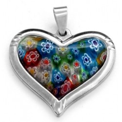 Dije Corazon Murano 3,5 cms.